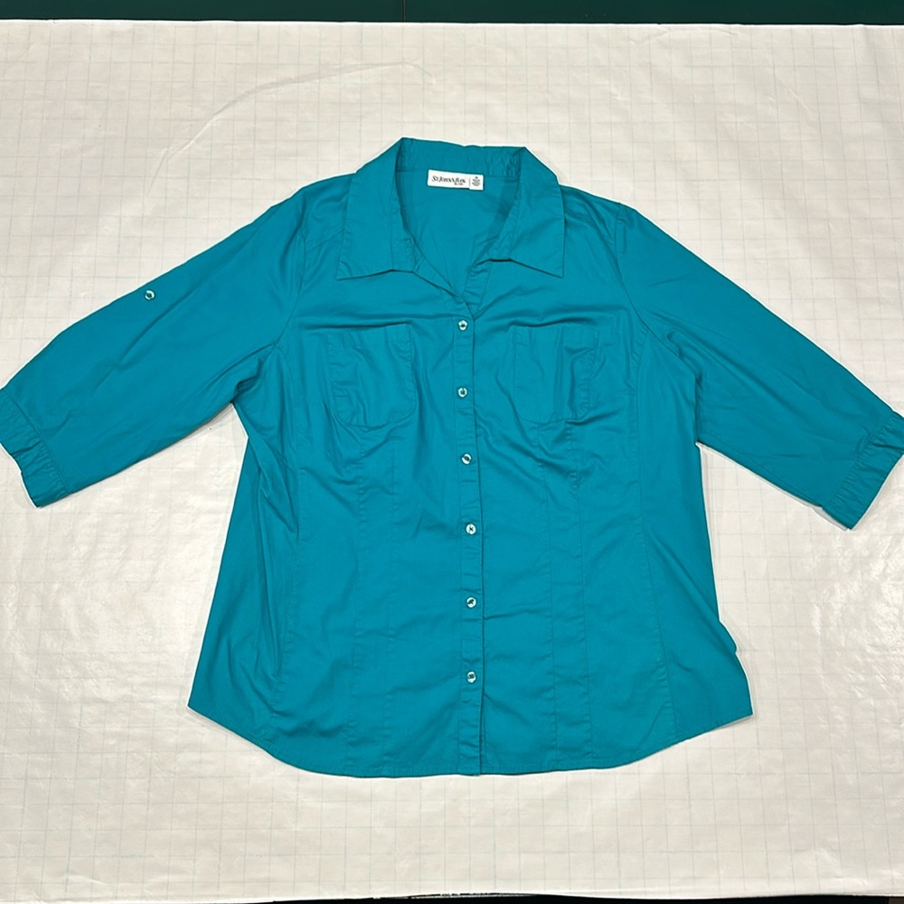 St. John’s Bay 3/4 Shirt with Tab Sleeves